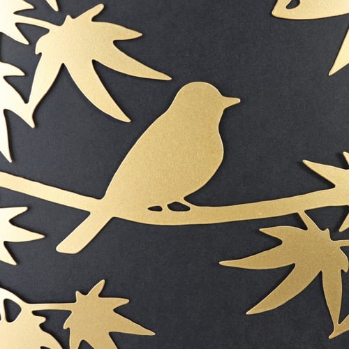 لوحات جدارية حديد مودرن ذهبي - Y-A-01