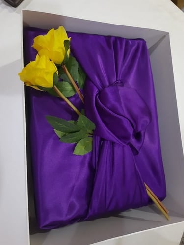 تغليف بالقماش بالطريقة اليابانية لهديتك