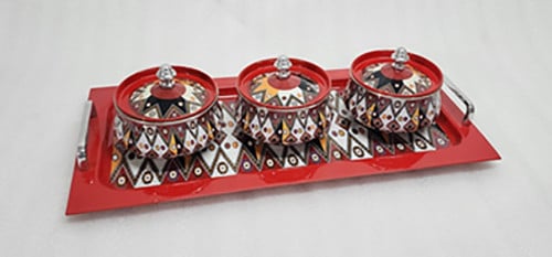 طقم تمرية مع تبسي