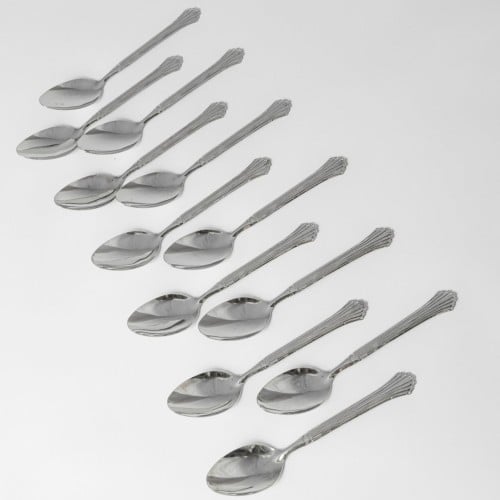 طقم ملاعق (حلا) عدد 12 قطعة