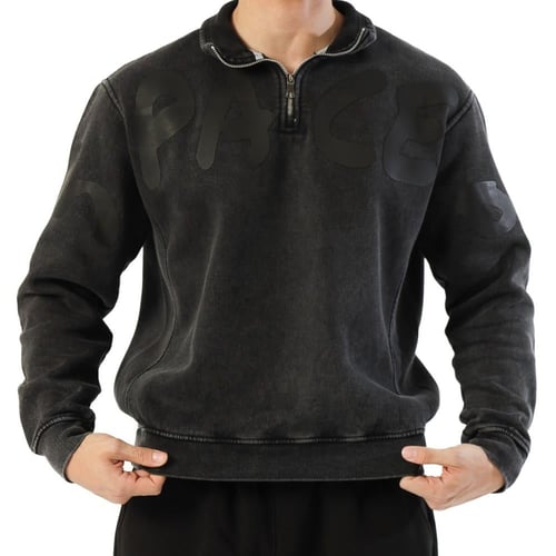 Sweat -shirt black washed