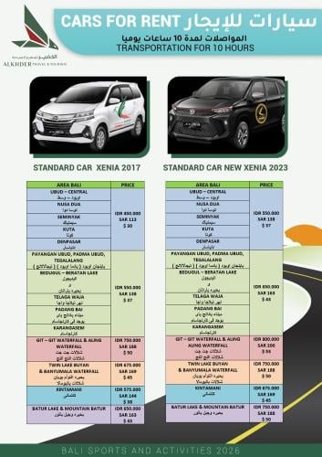 STANDARD CAR XENIA 2017