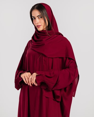 شرشف صلاة ماروني- بسحاب وأكمام مطاطية