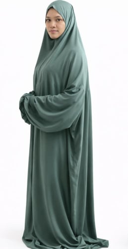 شرشف صلاة لون تيفاني - بخنق مطاط