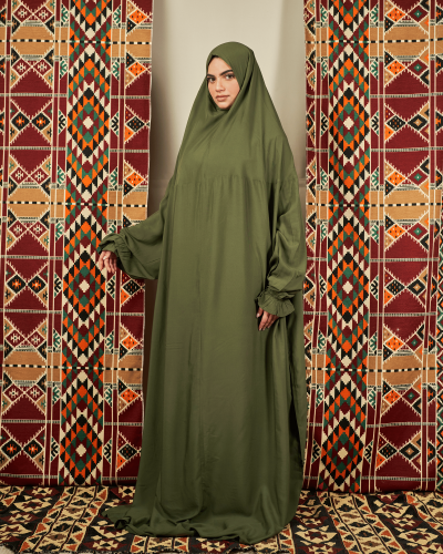 شرشف صلاة زيتي - بخنق مطاط