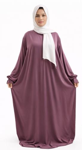 شرشف صلاة لون بنفسجي - بسحاب واكمام مطاطية