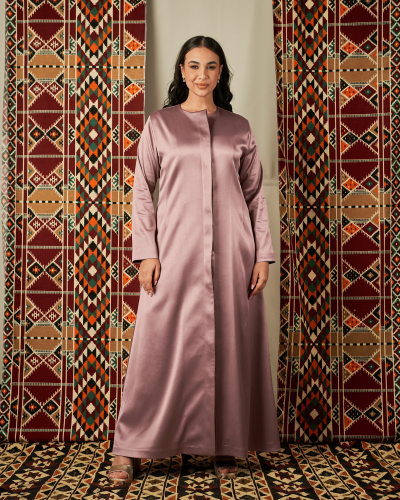 عباية تفته كشميري بأزارير كريستال أنيقة