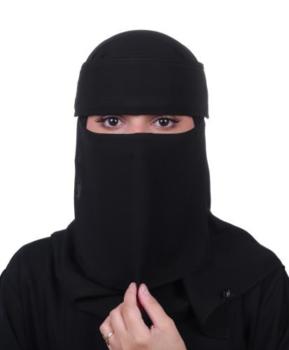 نقاب مقوى بردة قصير بشعار MT