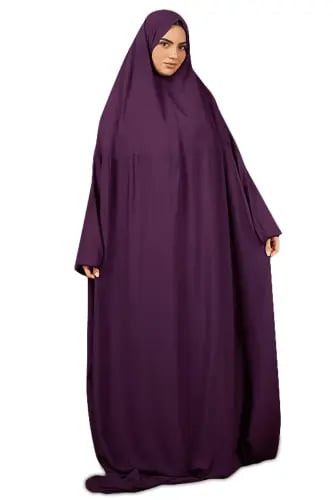 شرشف صلاة بنفسجي غامق - بخنق مطاط
