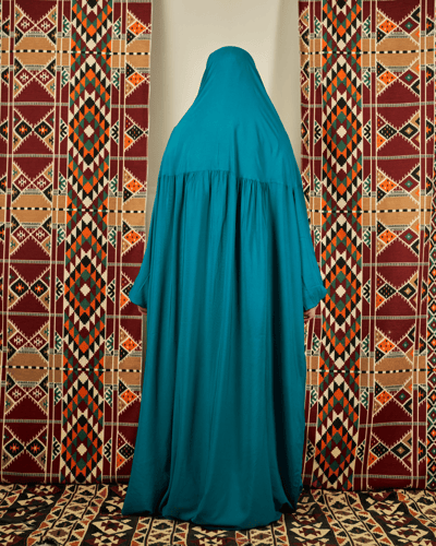 شرشف صلاة تركوازي فاتح - بخنق مطاط