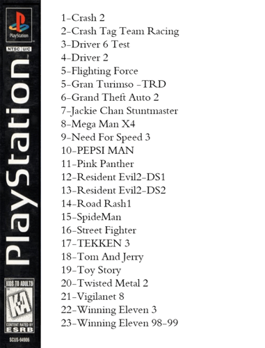 سوني 2 معدل ب75 لعبة محملة | PS2