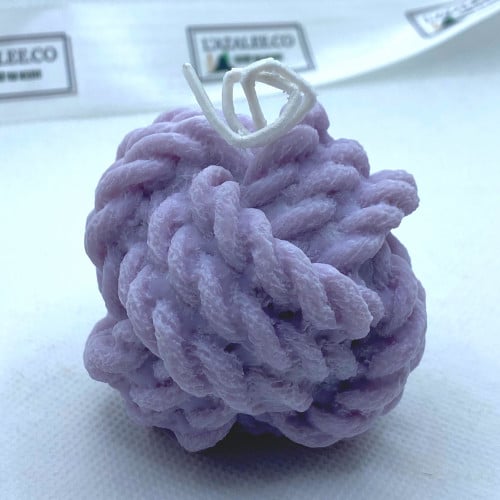 شمعة العقدة بنفسجي