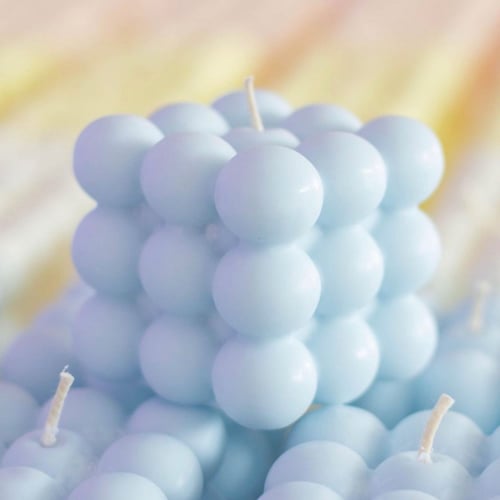 باكج 12 حبة شموع ببلز ملونة