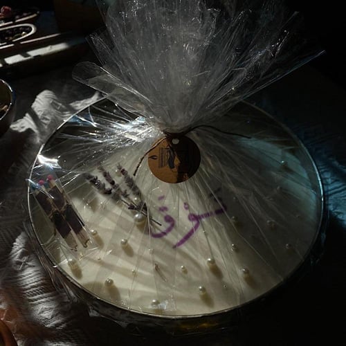 شمعة كبيرة جداً ٨ فتائل