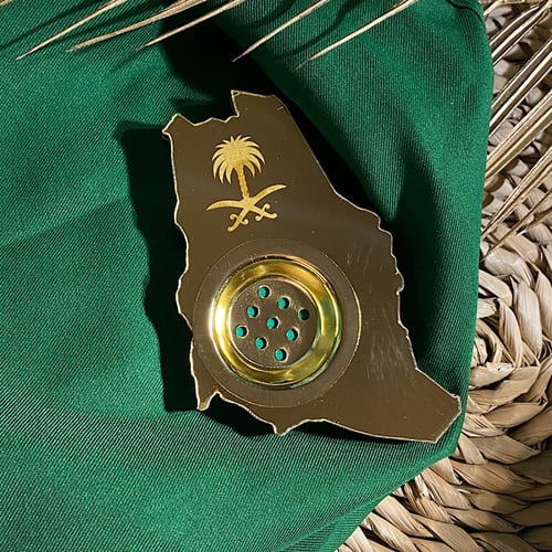 مبخرة خريطة السعودية