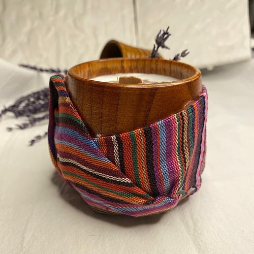 شمعة يوم التأسيس خزامى