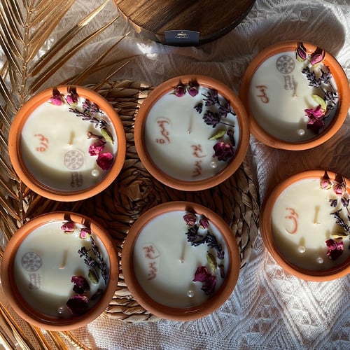 شمعة وسم الفخارية