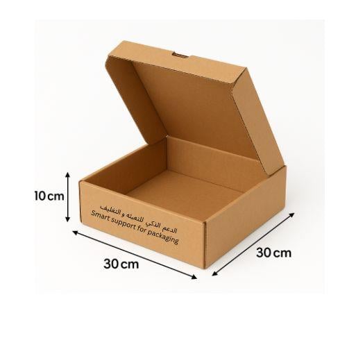 كرتون بني تركيب مقاس 10*30*30(ربطة)