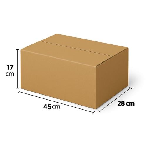 كرتون مقاس17*28*45 (ربطة)