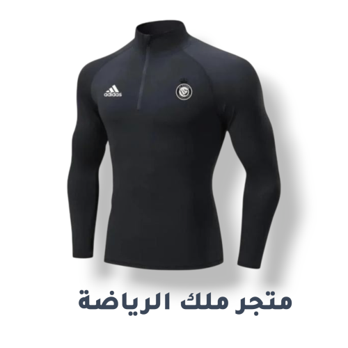 سويتر النصر الأسود الرياضي بفتحة الإبهام - مناسب ل...