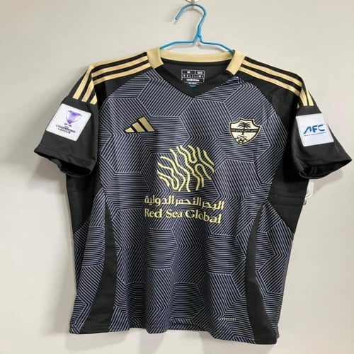 تيشيرت الاهلي التراثي الاسود 2025 الاصلي مع شعارات...