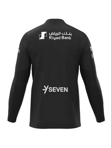 سويتر نادي الهلال للتدريب الأسود الجديد 2025-2026