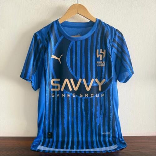 تيشيرت الهلال الازرق الخاص بنسخة كاس العالم