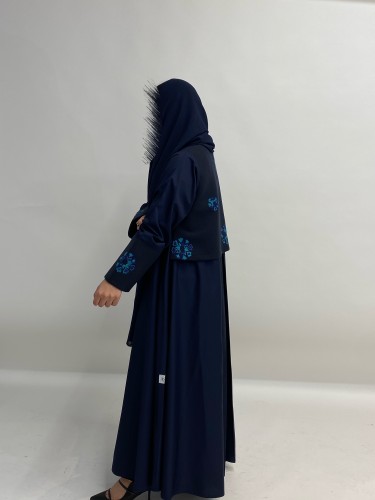 Navy abaya