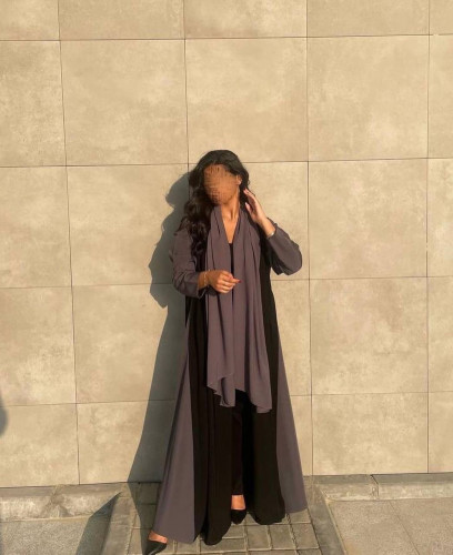 Grey X black