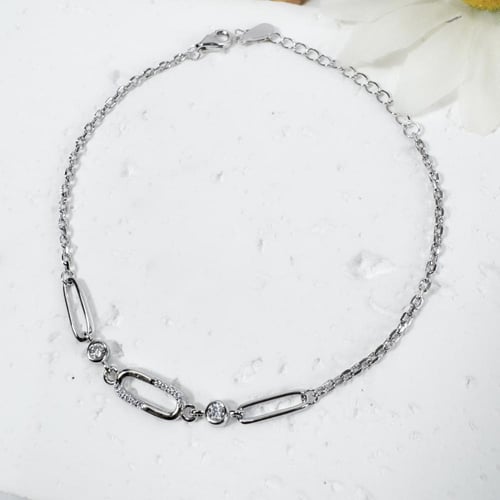 925 Silver Bracelet Soft Elegant Design