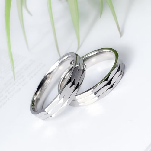 Men’s 925 Silver Wedding Ring Minimal Design