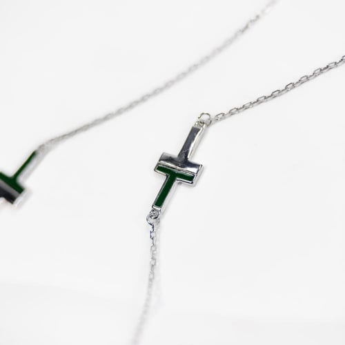 925 Silver Necklace with Unique Design