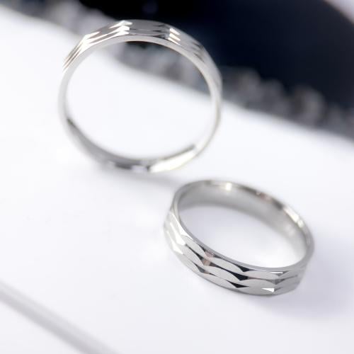 Men’s 925 Silver Wedding Ring Minimal Design