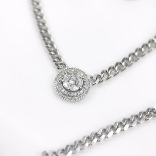 925 Silver set Unique Chain Design
