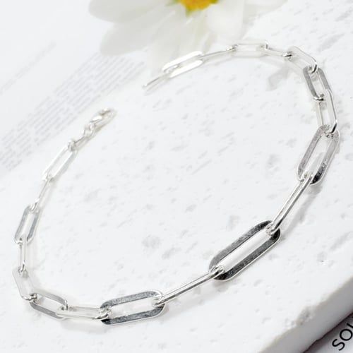 925 Silver Bracelet Link Design