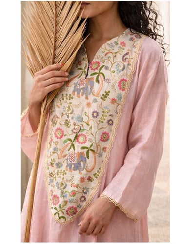 Embroidered dress