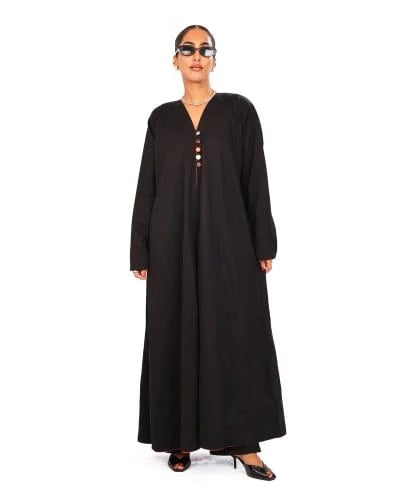 سيينا كريب بليزر أسود ببطانة ارميني