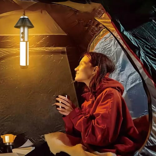 مصباح التخييم التلسكوبي الذكي