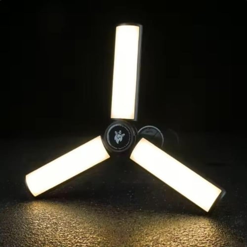 مصباح التخييم التلسكوبي الذكي