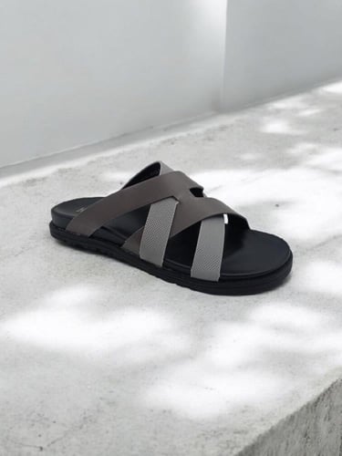 نعال هيمان رجالي كاجوال لون اسود مواديل