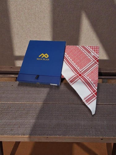 شماغ احمر مان بلان 2026 م 02