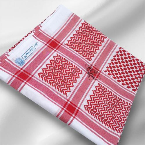 الشماغ الملكي احمر ختم انجليزي