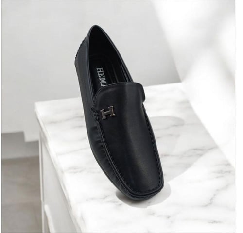 شوز رجالي هيمان رسمي لون اسود موديل 2025-110-32-33