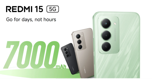 Redmi 15 – 256GB / 16GB RAM جوال ردمي 15