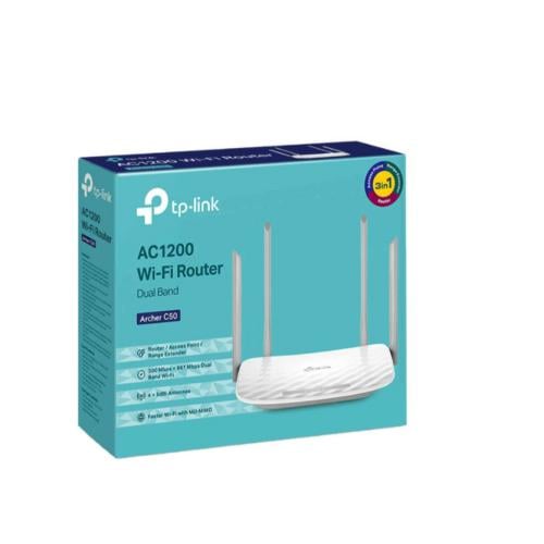 تي بي لينك Archer C50 AC1200 | رواتر لاسلكي ثنائي...