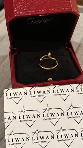 خاتم جست ان كلو بدايموند-قولد