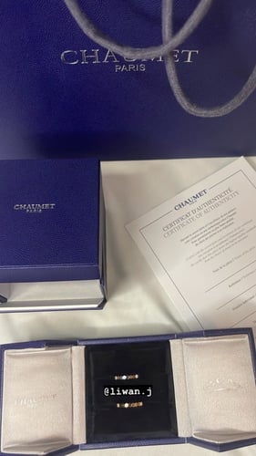 خاتم بي ماي لوف سادة-روز قولد