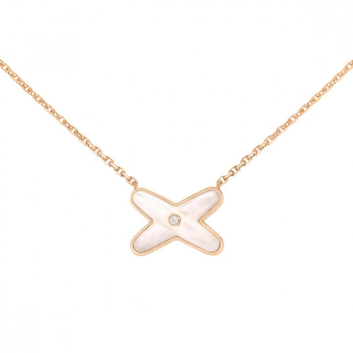 سلسال جو دو ليان حجر ابيض- روز قولد