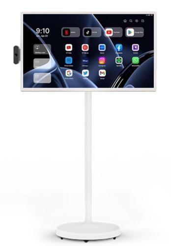 شاشة متنقلة اندرويد لمس ذكية تكتك مع ستاند كاميرا 32 بوصة Taktik Portable Smart Screen 1080p Rotatable Touch Screen