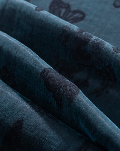 عباية حرير تركي جاكار تركواز – تصميم أنيق عملي يوم...